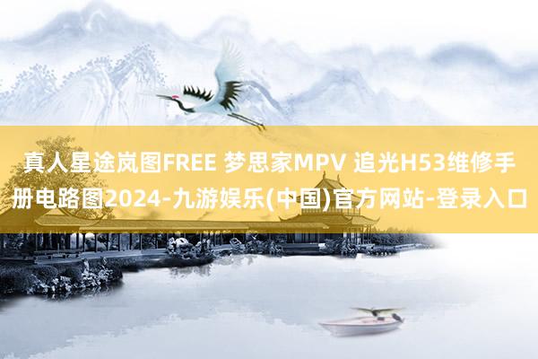 真人星途岚图FREE 梦思家MPV 追光H53维修手册电路图2024-九游娱乐(中国)官方网站-登录入口