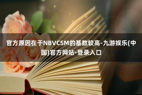 官方原因在于NBVCSM的基数较高-九游娱乐(中国)官方网站-登录入口