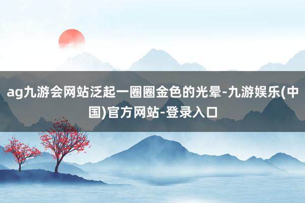 ag九游会网站泛起一圈圈金色的光晕-九游娱乐(中国)官方网站-登录入口