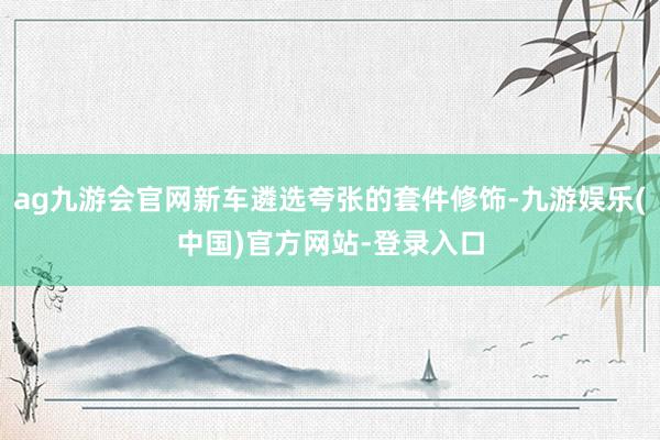 ag九游会官网新车遴选夸张的套件修饰-九游娱乐(中国)官方网站-登录入口